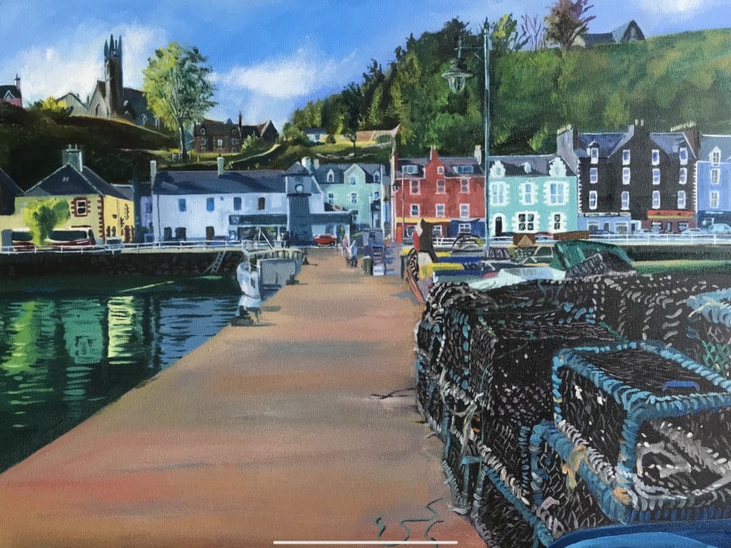 Art at Tobermory Chocolate